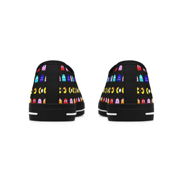 PacMan Women's Low Top Sneakers - Fandom-Made