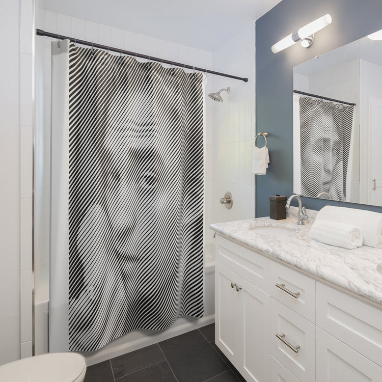 Rob Pattinson Shower Curtains - Fandom-Made