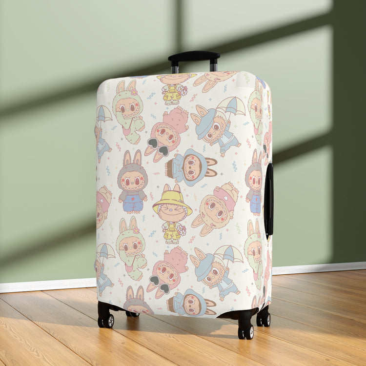 Cute Monsters Luggage Cover - Fandom-Made