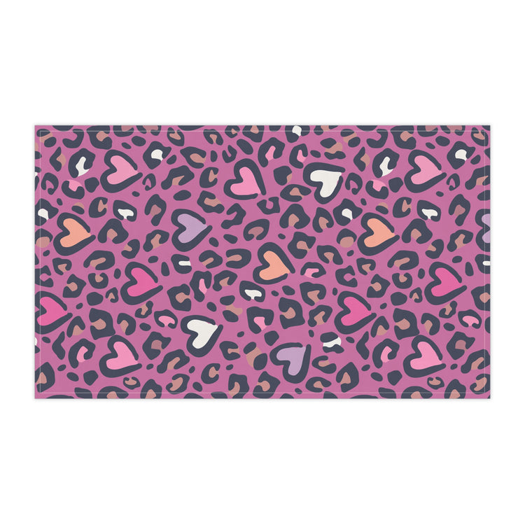 Leopard Love Kitchen Towel - Fandom-Made