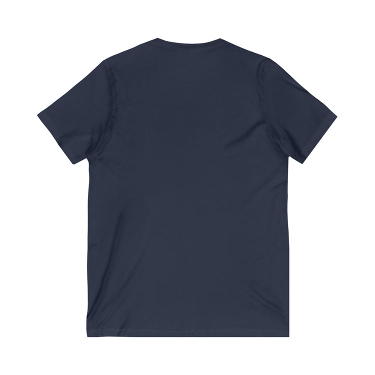 Happy Hanukkah Ugly Sweater V-Neck Tee - Fandom-Made