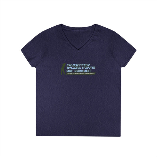Shooter's Golf Tourney V-Neck T-Shirt - Fandom-Made