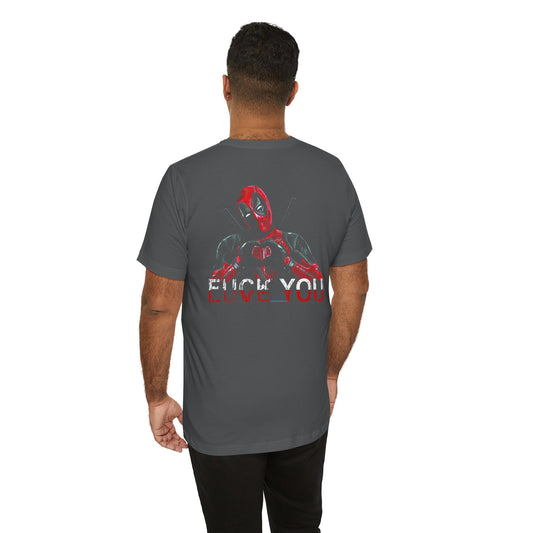 Deadpool Fuck Love Unisex T-Shirt - Fandom-Made