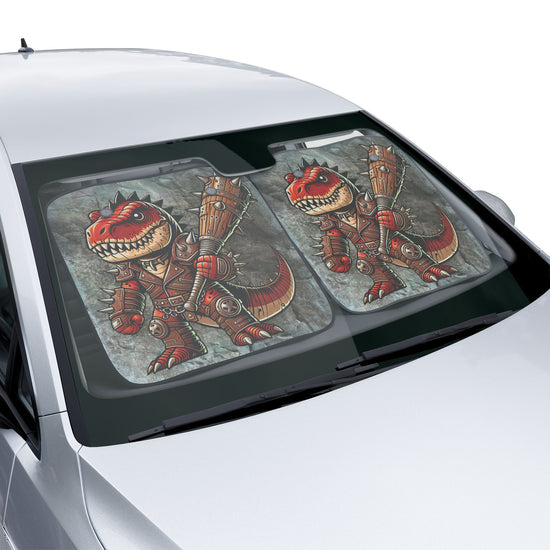 Negan Dinosaur Car Sunshade - Fandom-Made