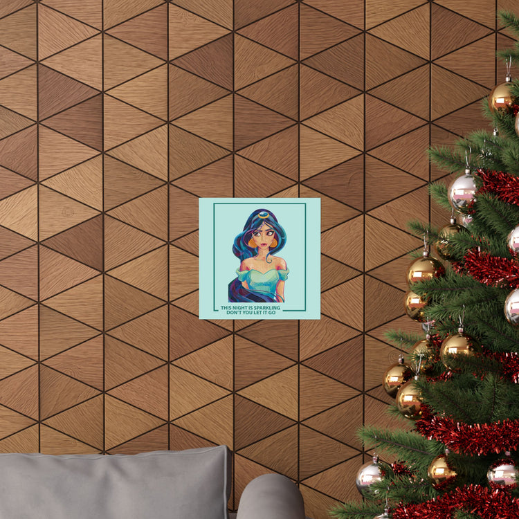 The Night Is Sparkling Poster - Fandom-Made