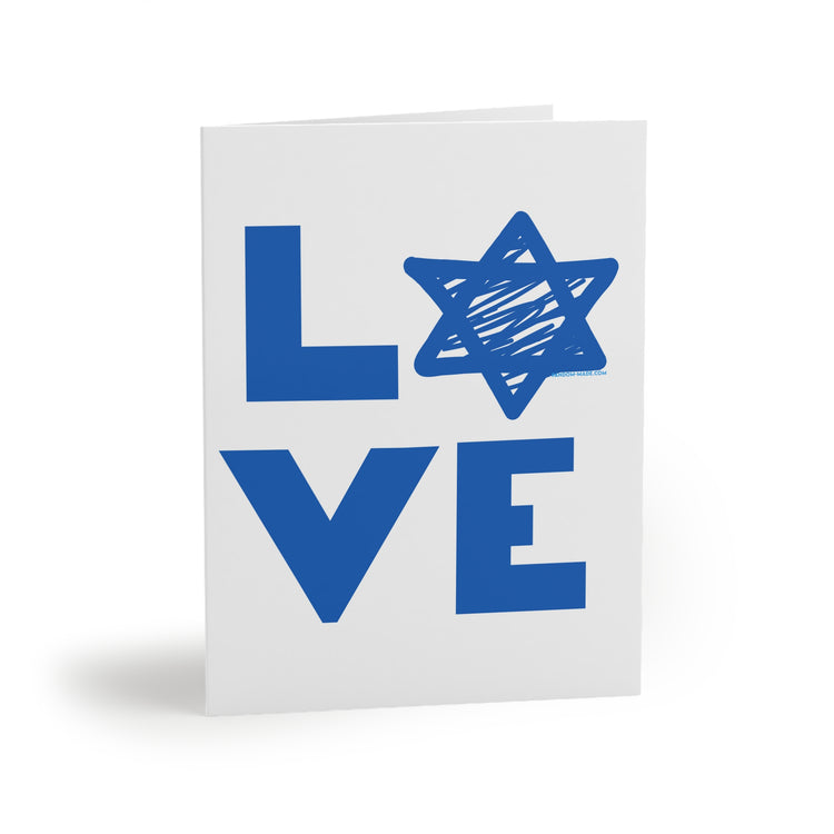 Love Star of David Greeting Cards - Fandom-Made
