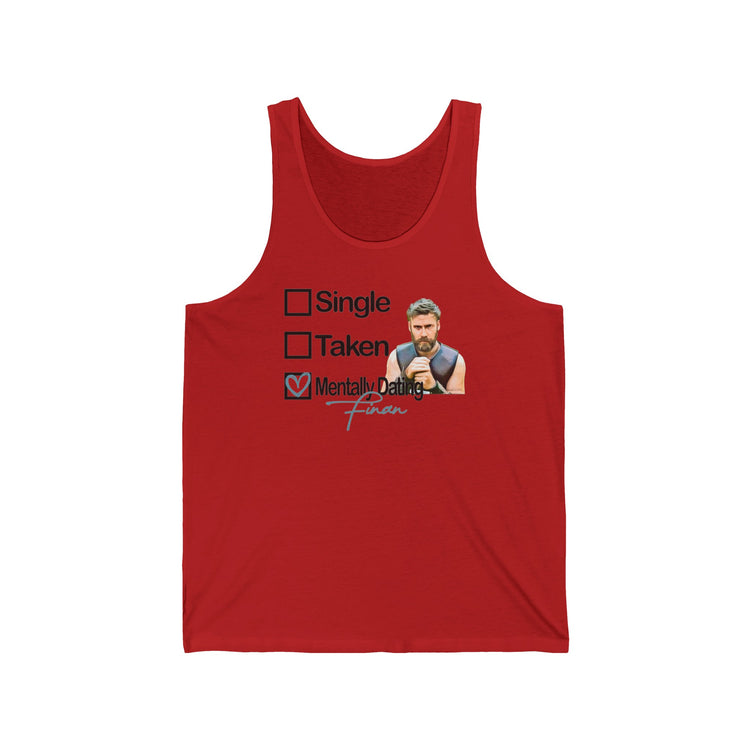 Mentally Dating Finan Tank Top - Fandom-Made