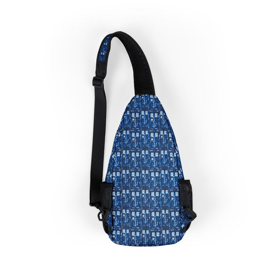 Tardis All-Over Print Chest Bag - Fandom-Made
