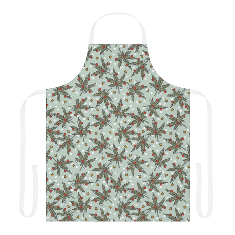 Cannabis Christmas Apron - Fandom-Made