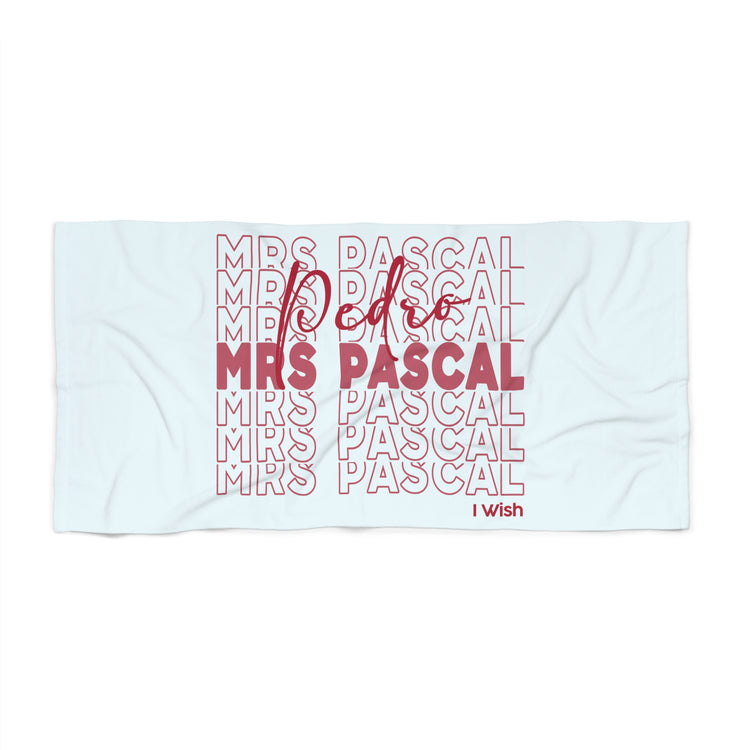 Mrs. Pascal Beach Towel
