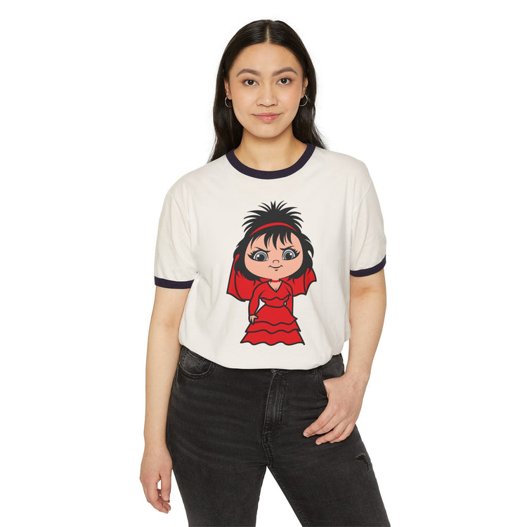Lydia Deetz Ringer T-Shirt - Fandom-Made