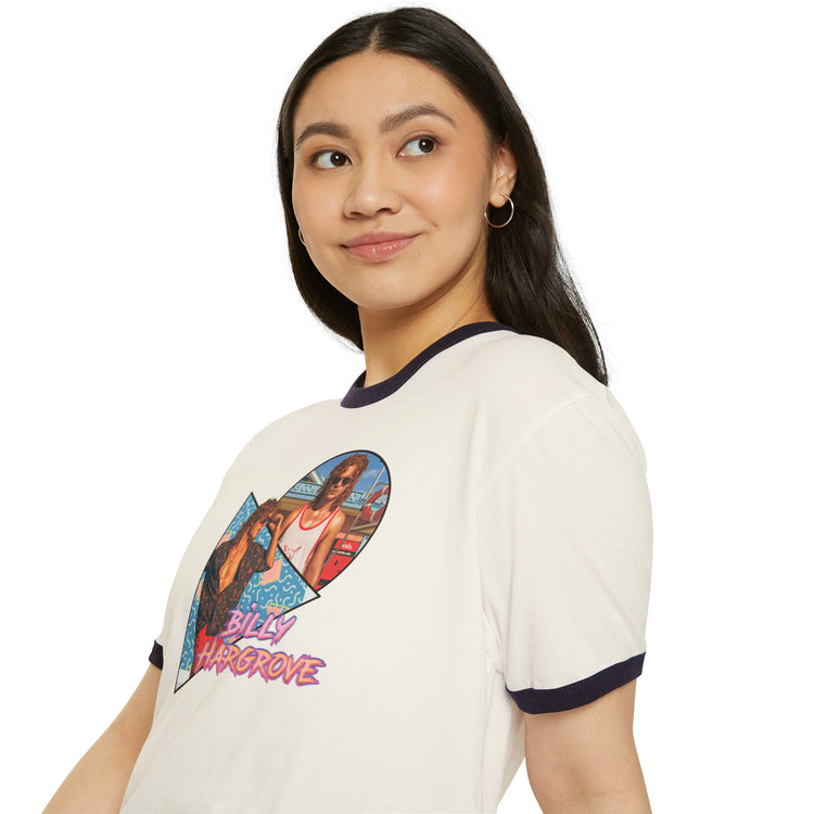 Billy Hargrove Ringer T-Shirt - Fandom-Made