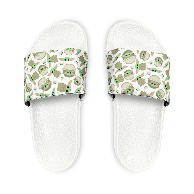 Grogu All-Over Print Youth Slides - Fandom-Made