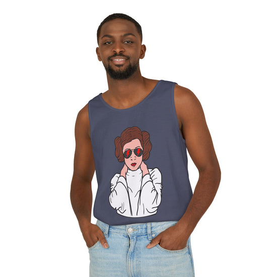 Leia Rebel Tank Top - Fandom-Made