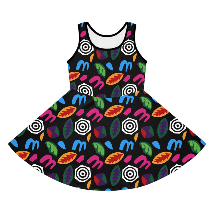 Jane's World Girls' Sleeveless Sundress - Fandom-Made