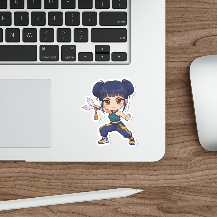 Warrior Zoey Die-Cut Sticker