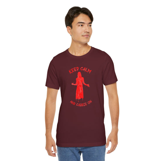Carrie On T-Shirt - Fandom-Made