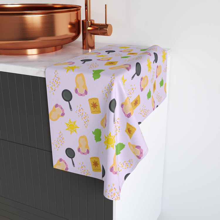 Tangled Hand Towel - Fandom-Made