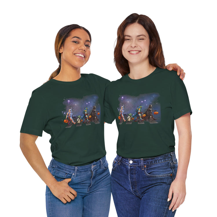 Galaxy Walking Unisex T-Shirt - Fandom-Made