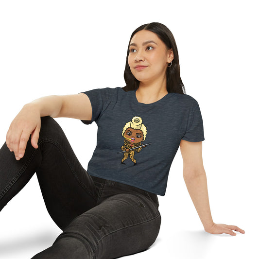 Ruby Rhod Crop Top - Fandom-Made