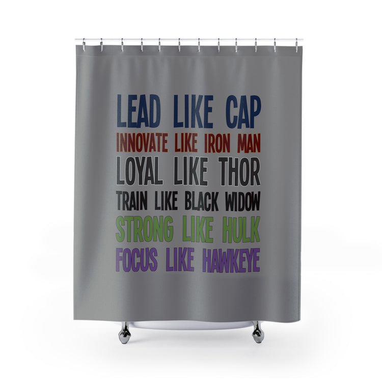 Avengers Shower Curtain - Fandom-Made