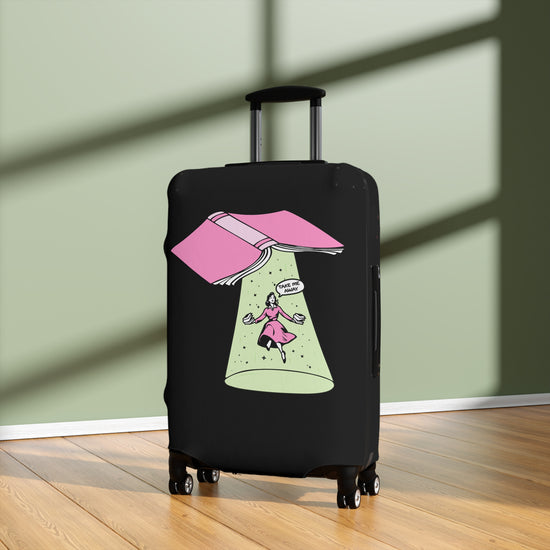 Take Me Away Luggage Cover - Fandom-Made
