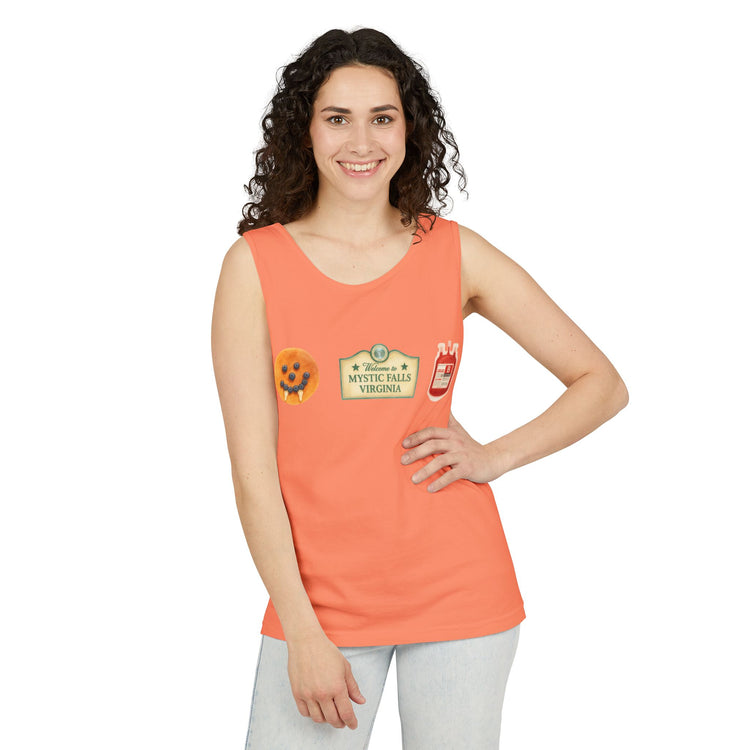 Feeling Mystic Unisex Garment-Dyed Tank Top