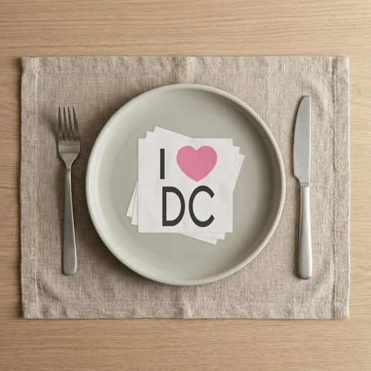 I Love DC Napkins - Fandom-Made