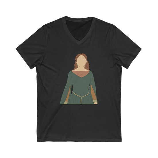 Queen Alicent V-Neck Tee - Fandom-Made