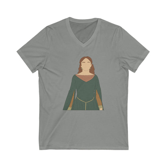 Queen Alicent V-Neck Tee - Fandom-Made