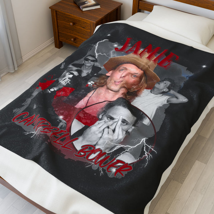 Jamie Campbell Bower Blanket - Fandom-Made