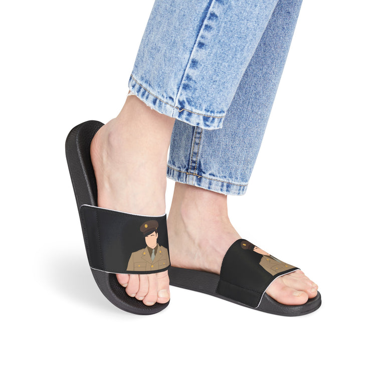 Reporting For Duty Women's Slides - Fandom-Made