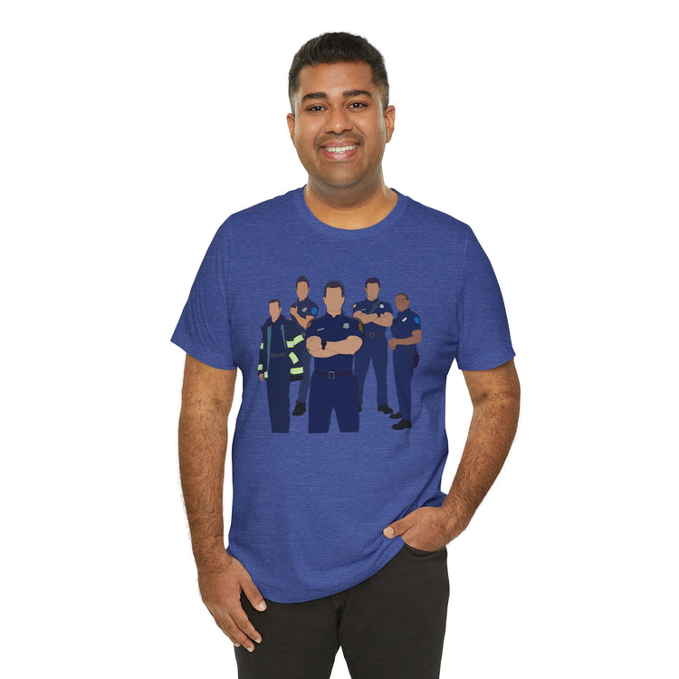 9-1-1 Group T-Shirt - Fandom-Made