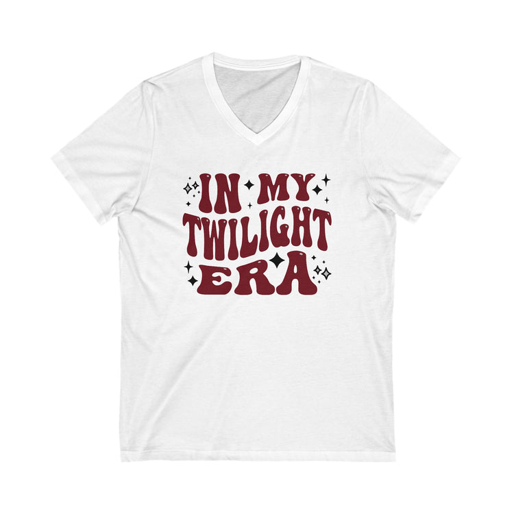 In My Twilight Era V-Neck Tee - Fandom-Made