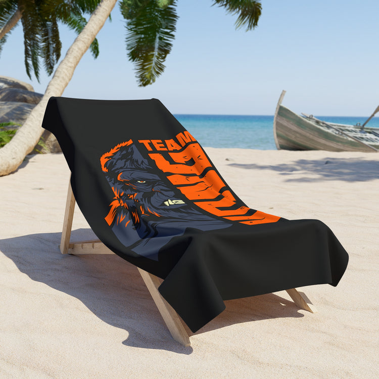 Team Kong Beach Towel - Fandom-Made
