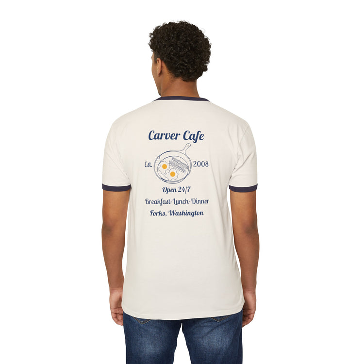 Carver Cafe Ringer T-Shirt - Fandom-Made