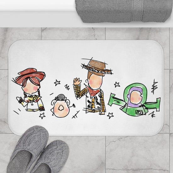 Toys Bath Mat - Fandom-Made