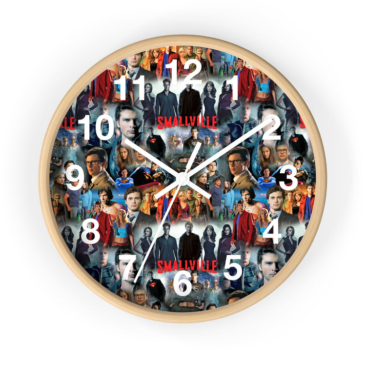 Smallville Collage Wall Clock - Fandom-Made