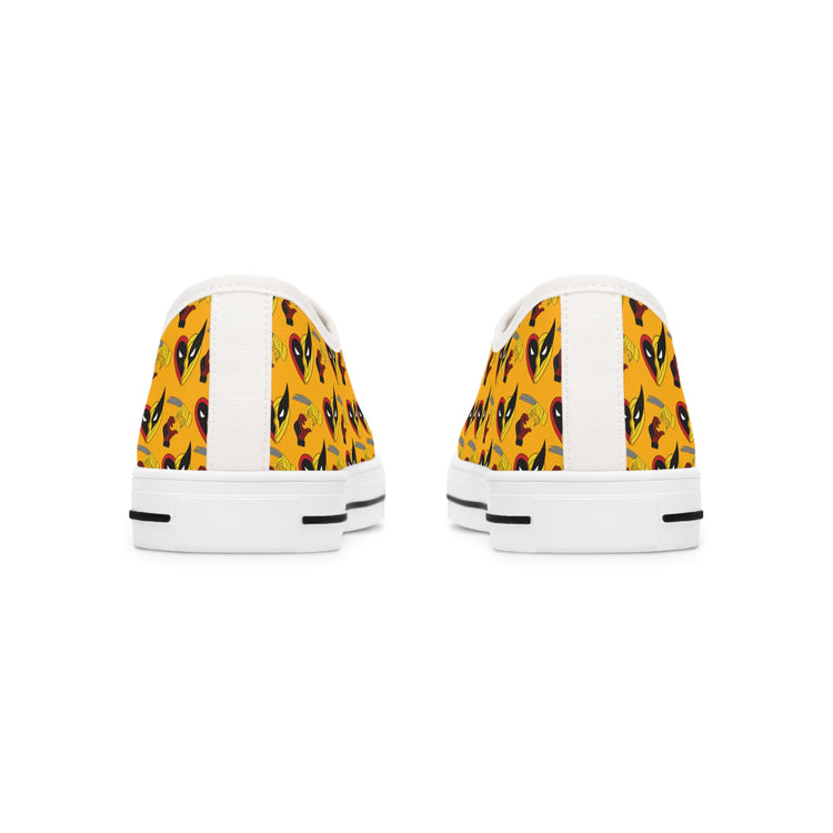 Wolverine Deadpool Besties Women's Sneakers - Fandom-Made