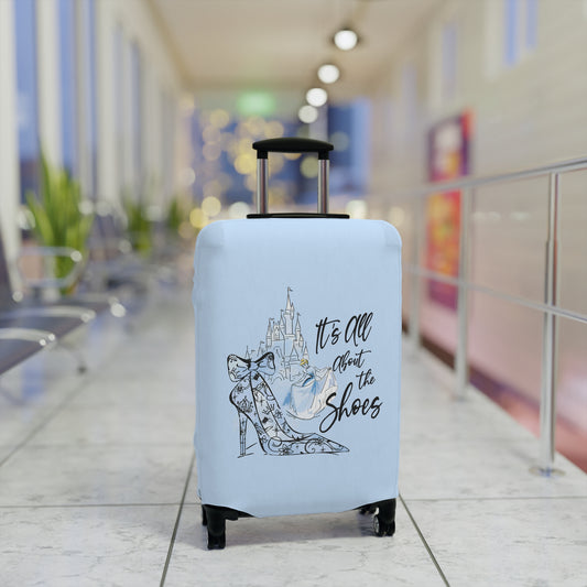 It's All About The Shoes Luggage Cover - Fandom-Made
