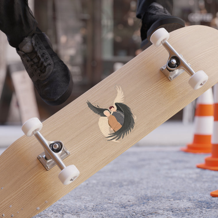 Good Omens Duo Transparent Stickers - Fandom-Made