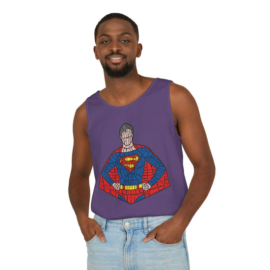 Kryptonian Calligram Tank Top - Fandom-Made