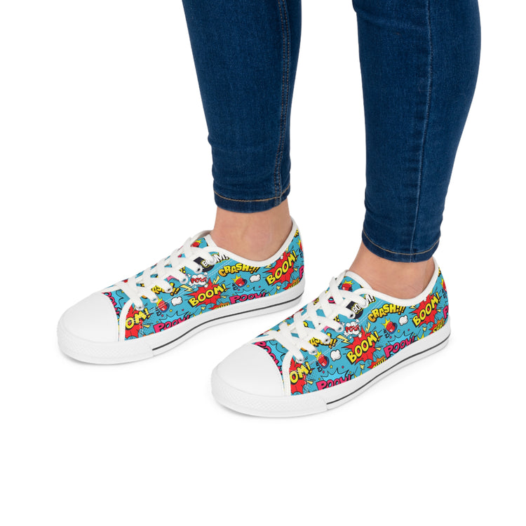 Comic Sounds Women's Sneakers - Fandom-Made