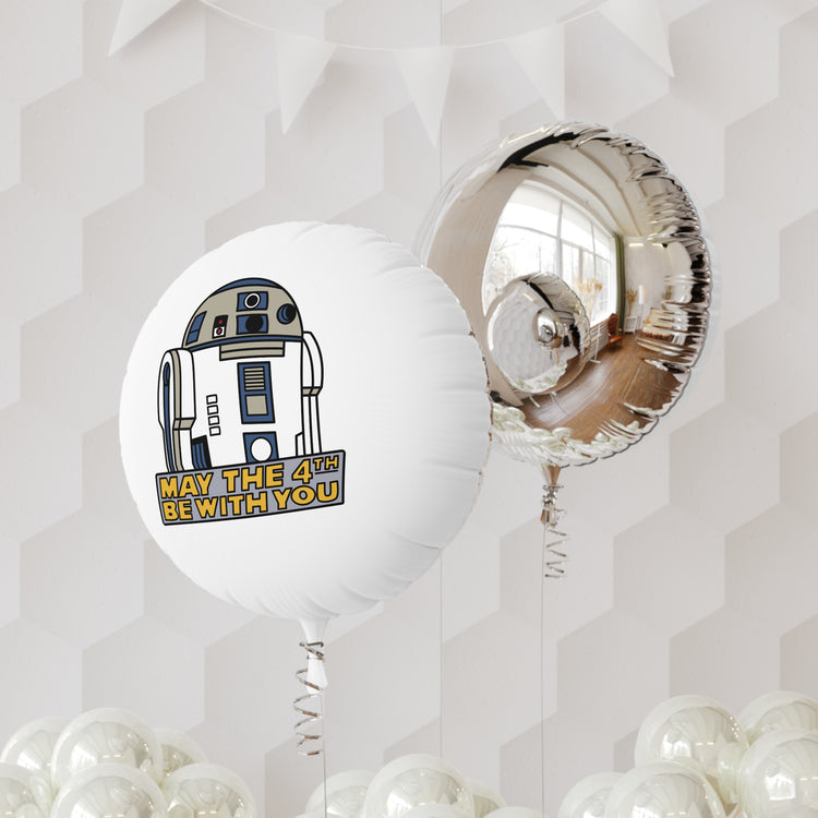 May The 4th Be With R2D2 Mylar Balloon - Fandom-Made