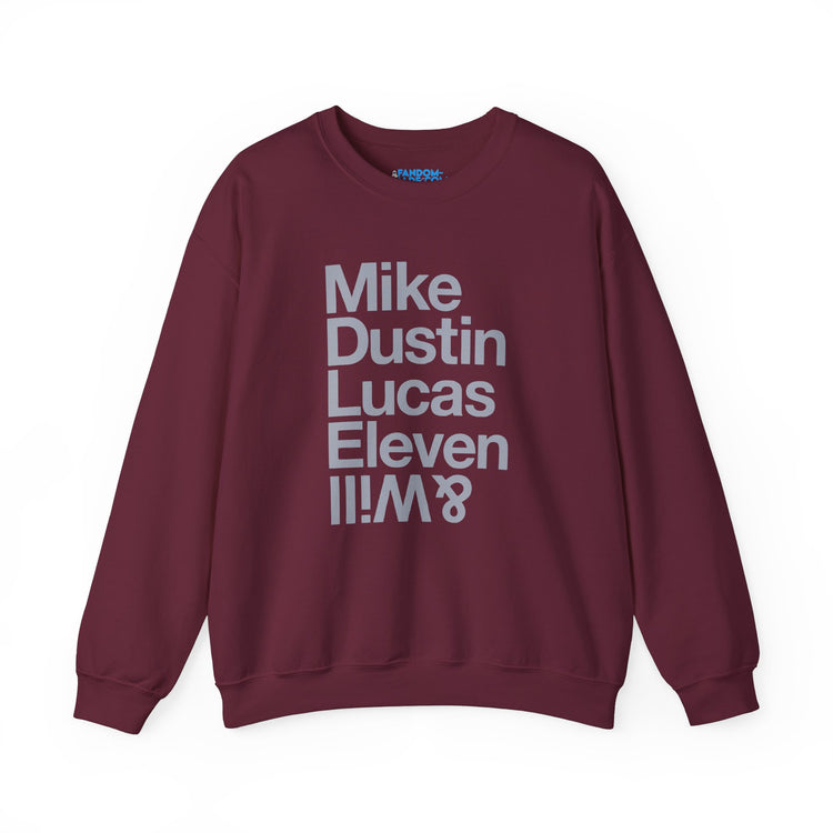 Stranger Names Sweatshirt - Fandom-Made
