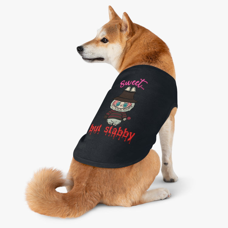 Sweet But Stabby Pet Tank Top - Fandom-Made
