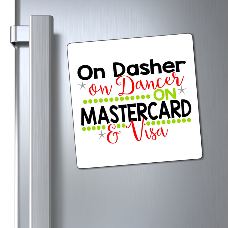 On Dasher On Dancer Magnet - Fandom-Made