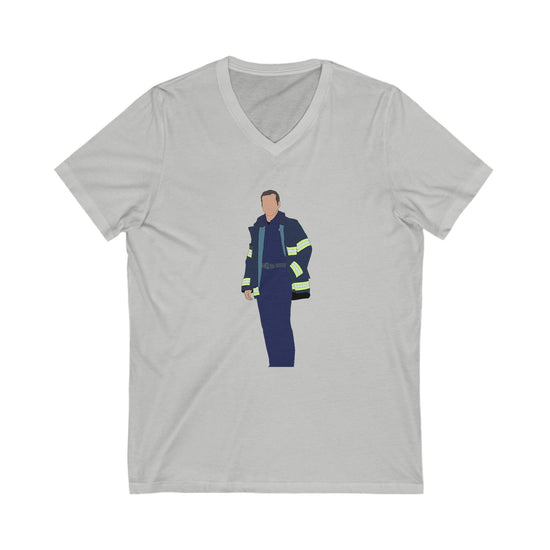 Evan Buckley V-Neck Tee - Fandom-Made
