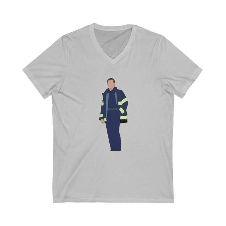 Evan Buckley V-Neck Tee - Fandom-Made