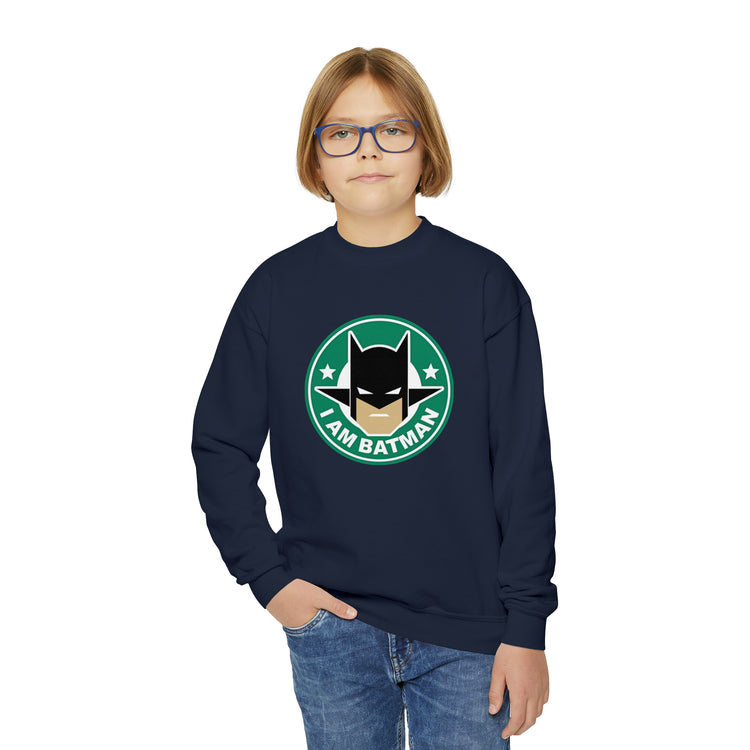 I Am Batman Youth Sweatshirt - Fandom-Made